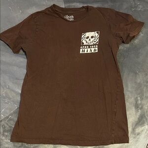 Brown Graphic Tee - Short Sleeve